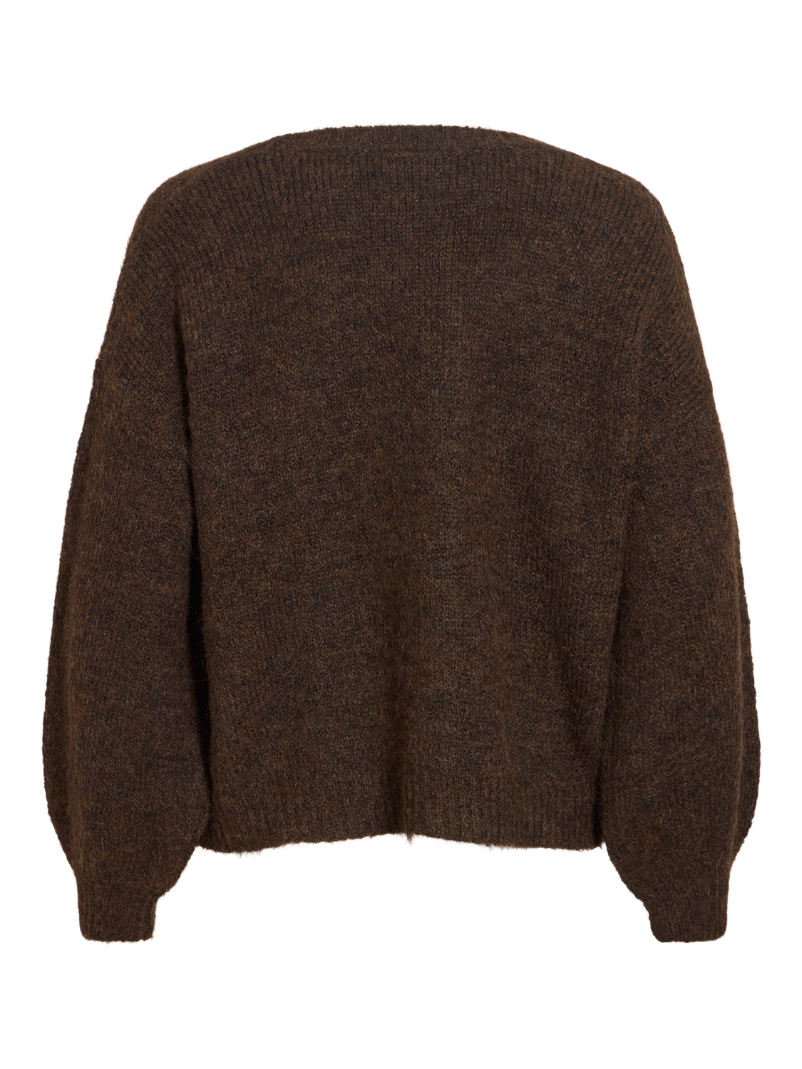 VILAMPE Knitted Cardigan - Coffee Bean - VERO MODA & VILA Bergvik